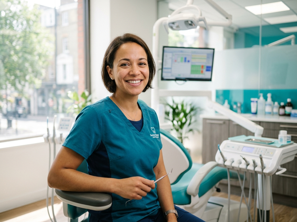Happy patient at City Dental