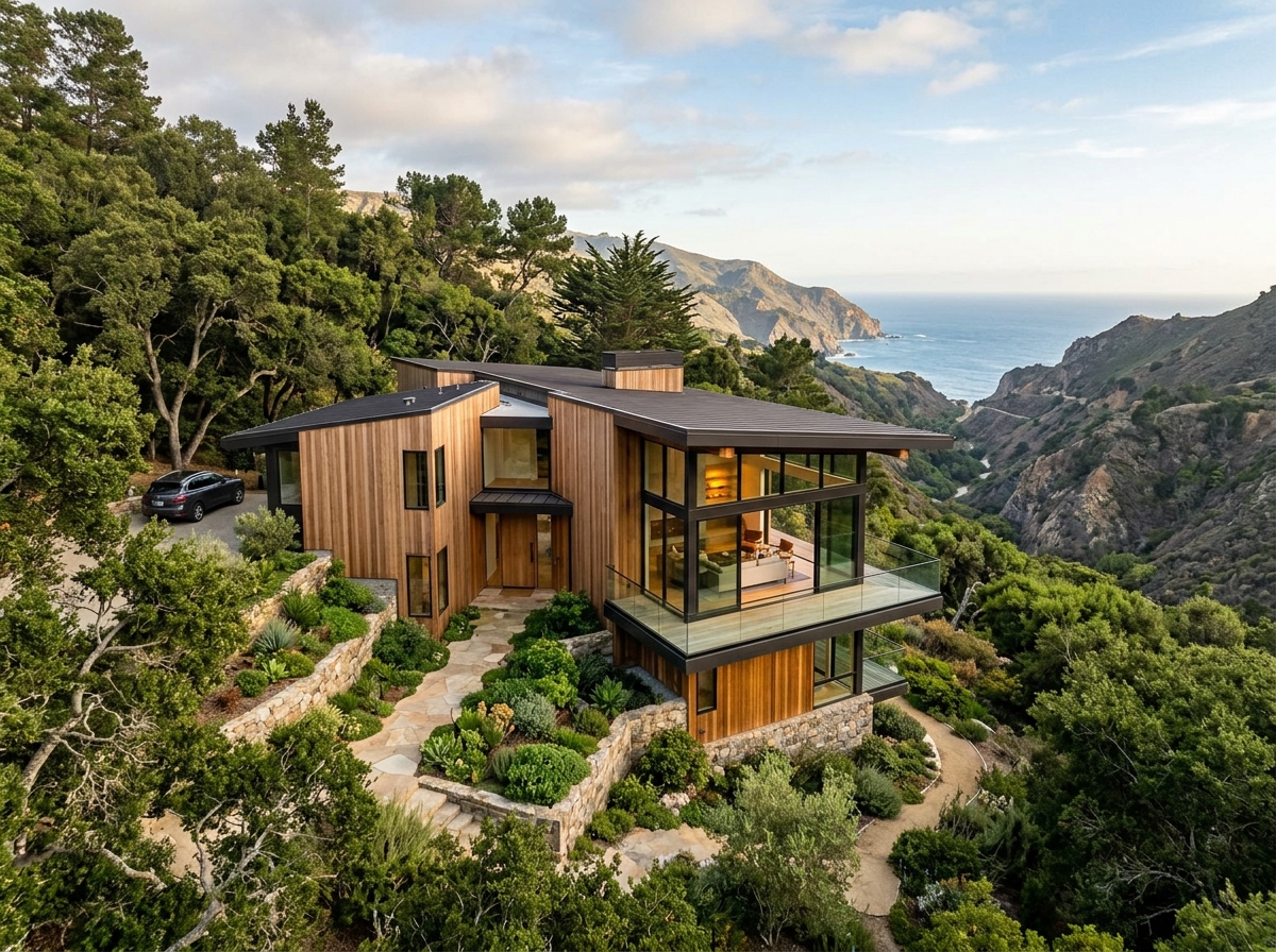 Estate exterior beachfront