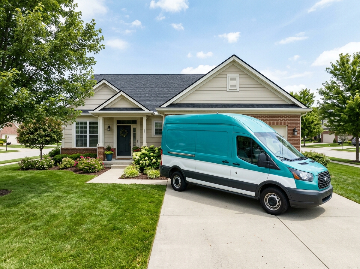 FlowRight Plumbing service van